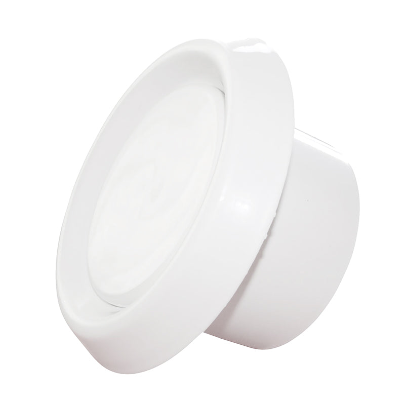 White ABS Extract Ceiling Valve 125mm