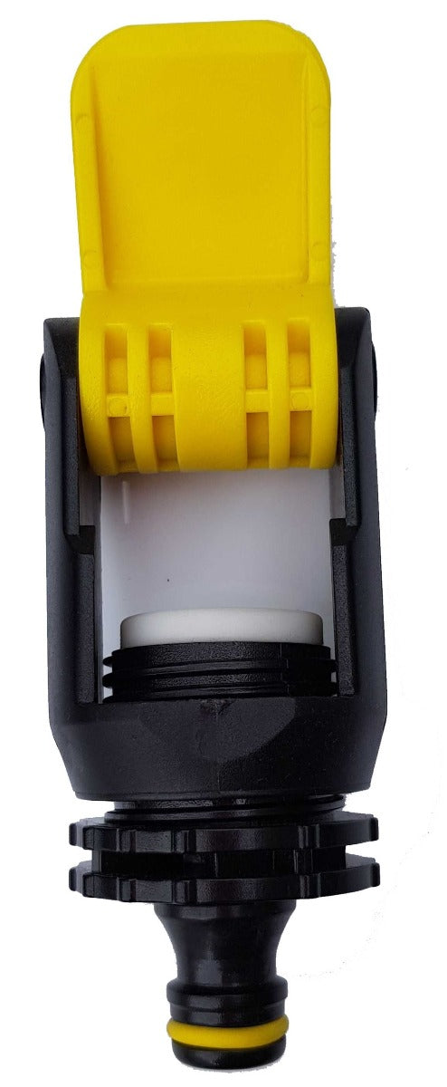 Kitchen Tap Adaptor, Yellow