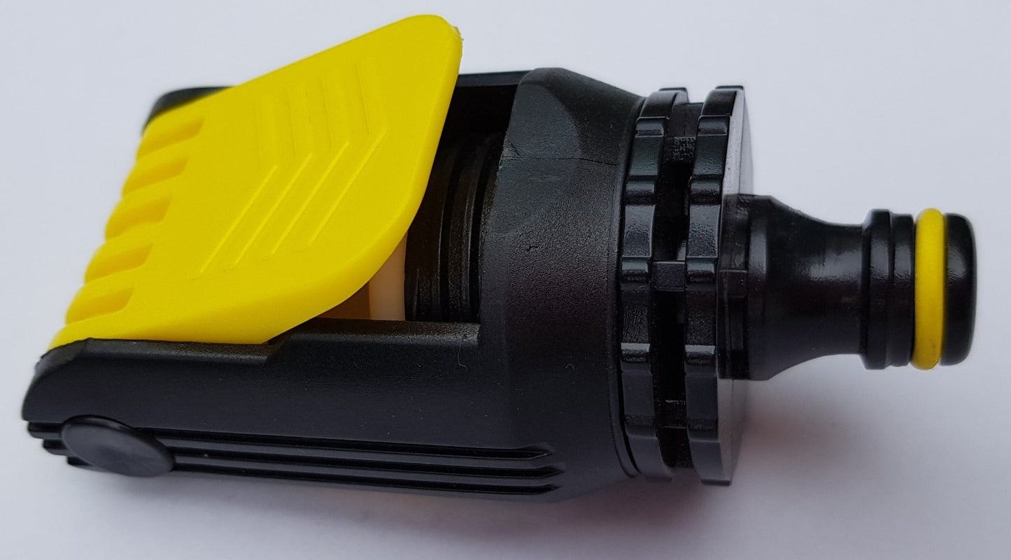 Kitchen Tap Adaptor, Yellow