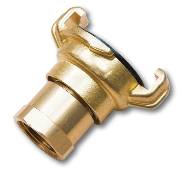 Geka Type Claw Fitting - 1/2" BSPF Swivel