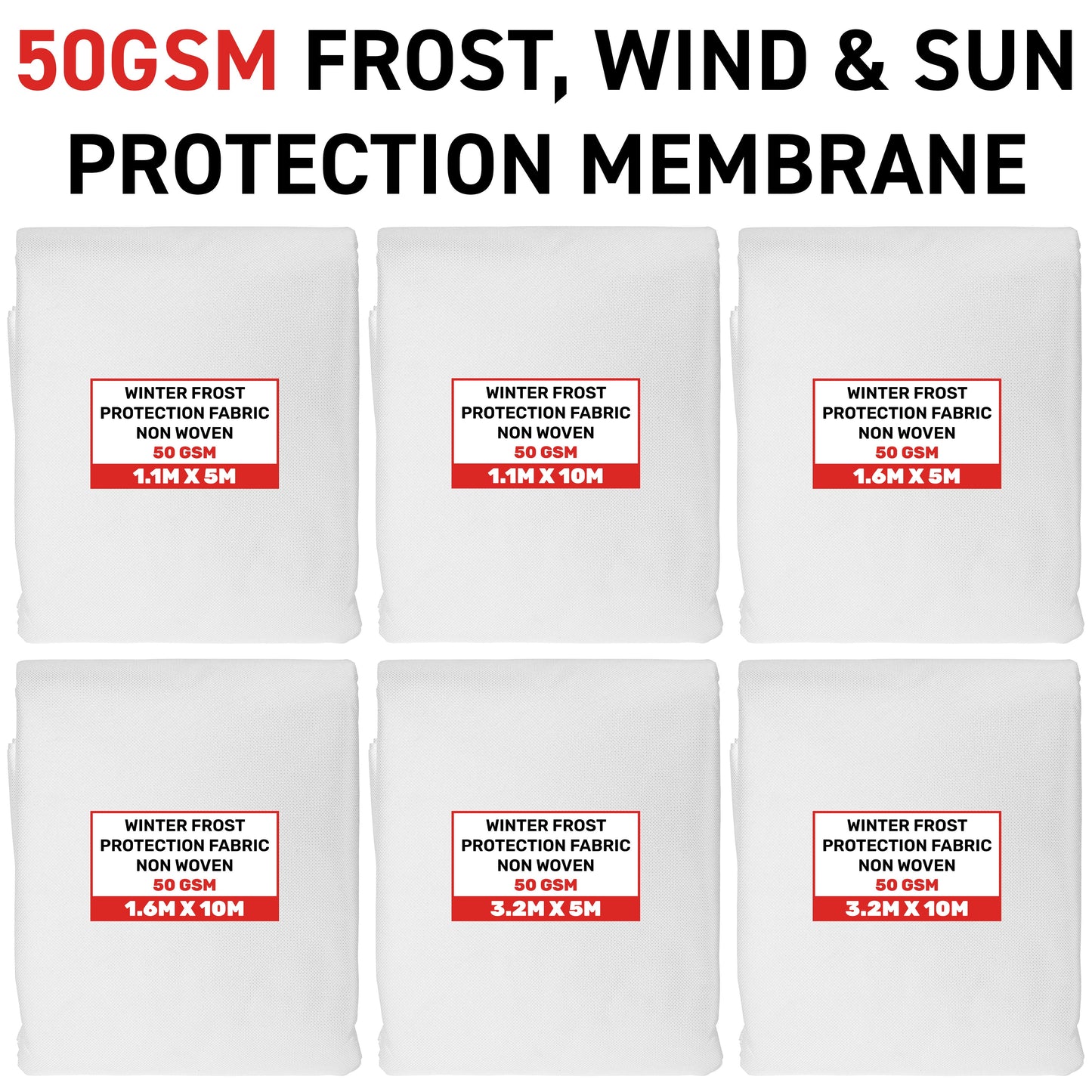50gsm Heavy Duty Plant Protection Fleece Fabric