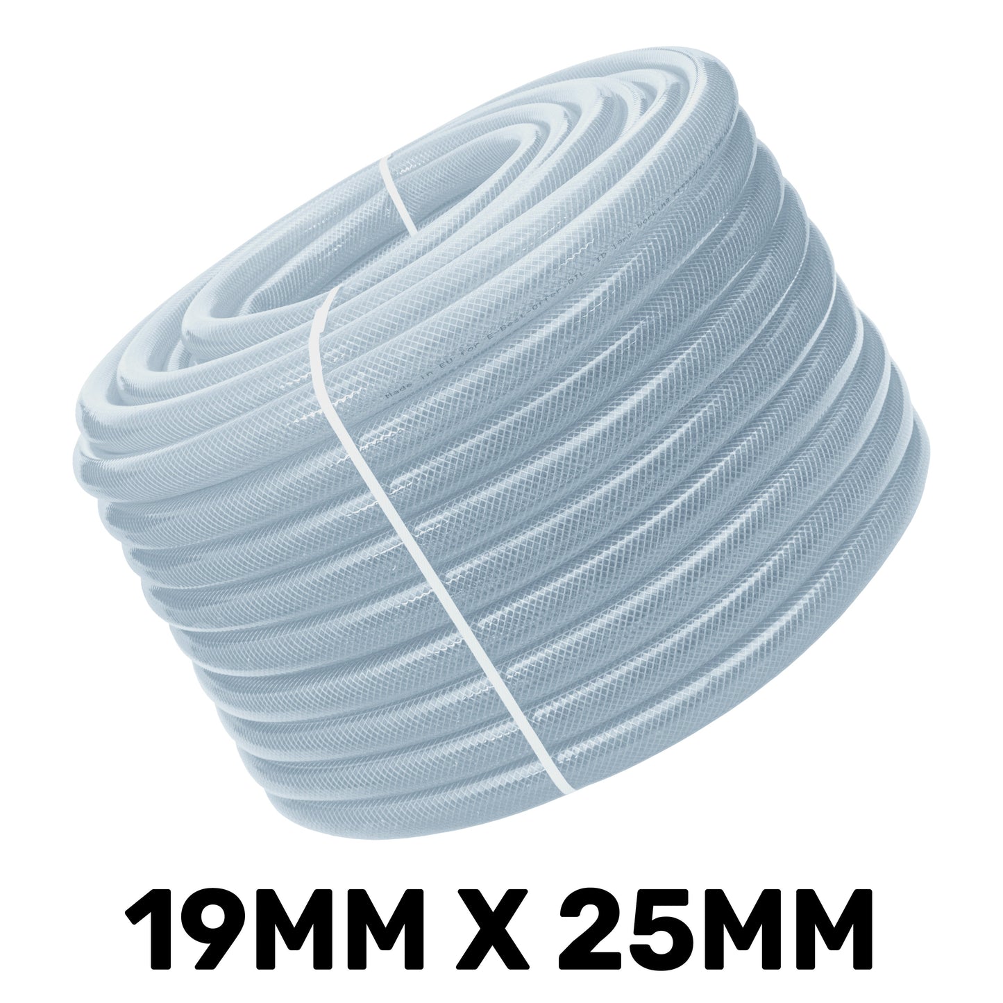 19mm Transparent Braided Reinforced PVC Hose