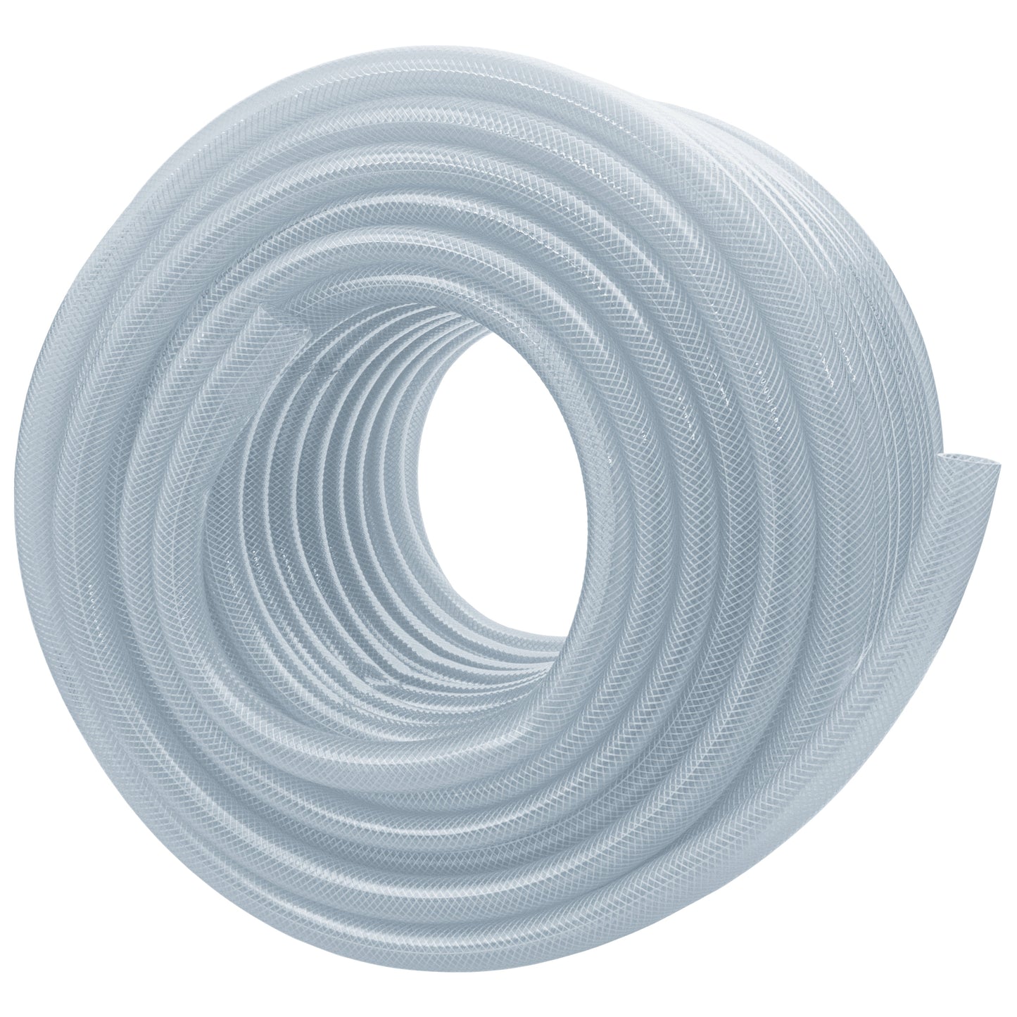 19mm Transparent Braided Reinforced PVC Hose