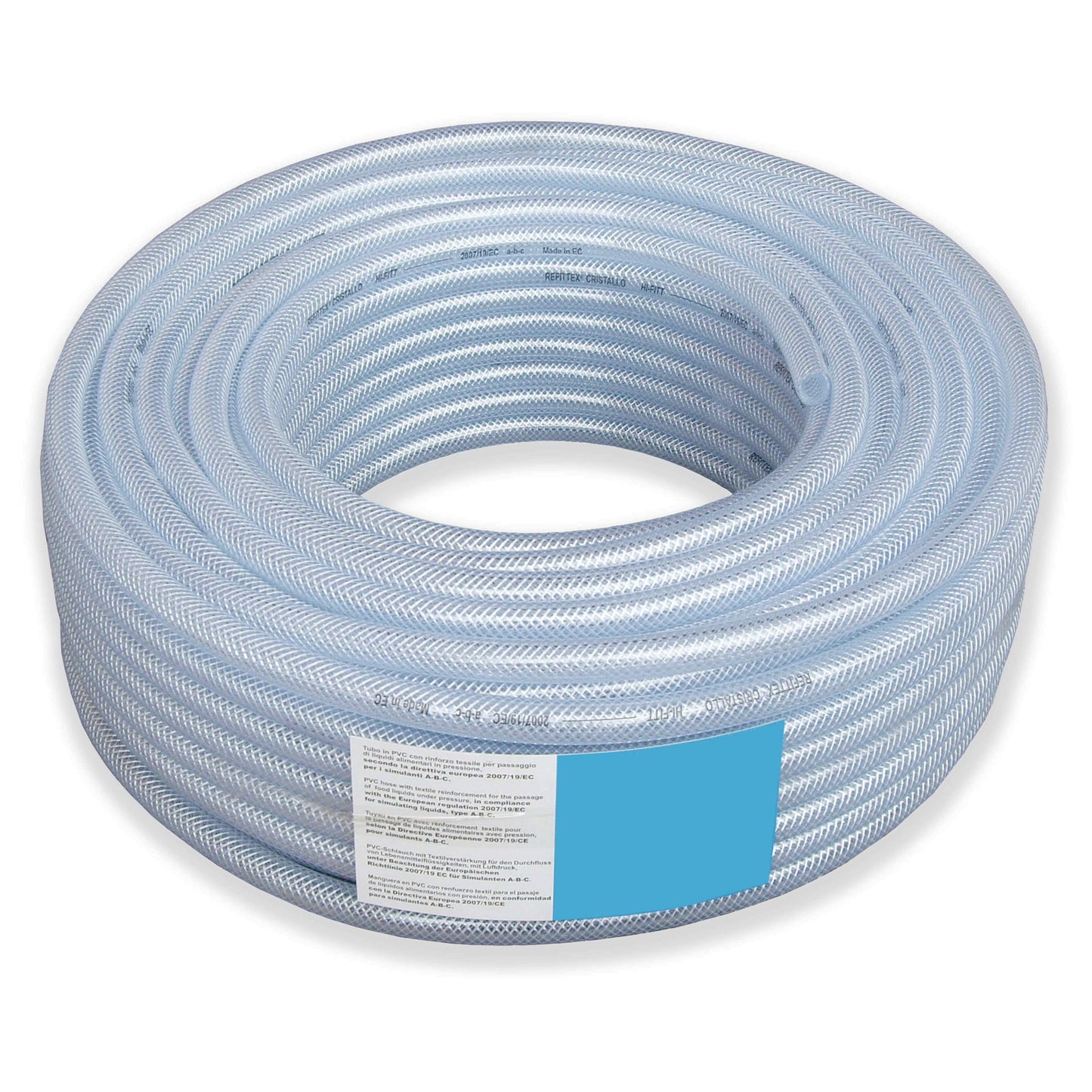 8mm Transparent Braided Reinforced PVC Hose