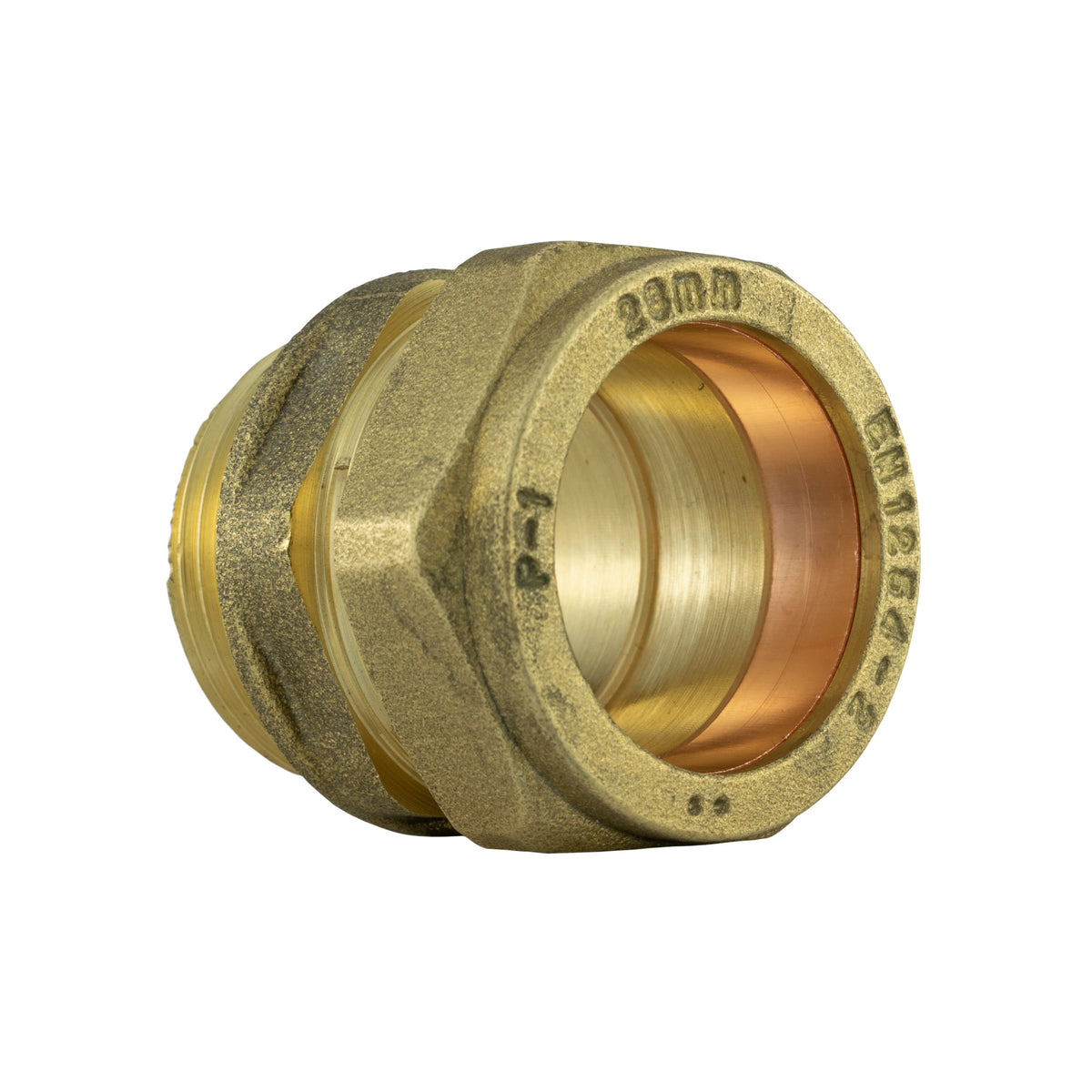 IBC S60X6 Cap – 28mm Brass Compression Straight