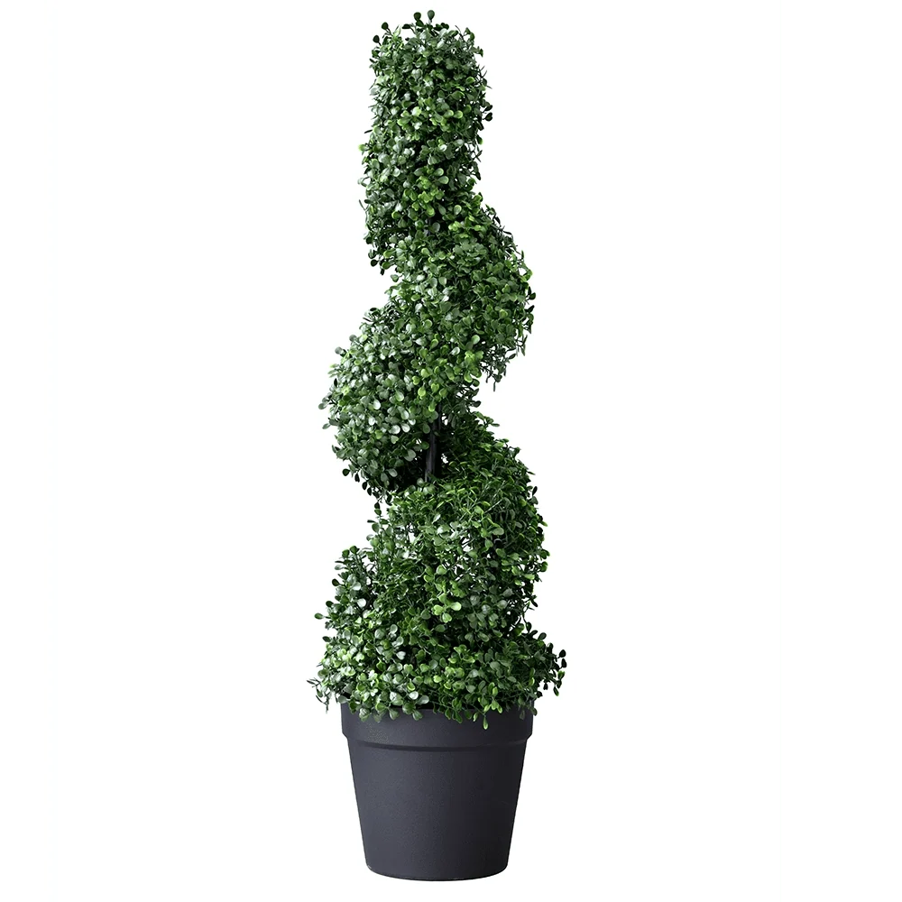 Artificial Boxwood Spiral Tree 85cm