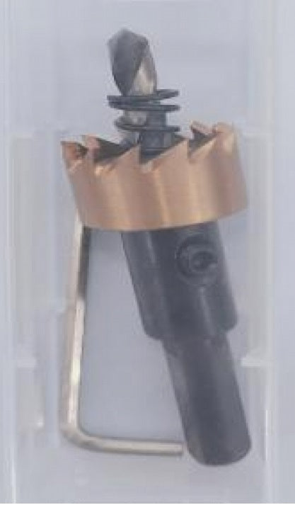 Water Butt Brass Kit 3/4" with Brass Barbed Tap and Drill Bit