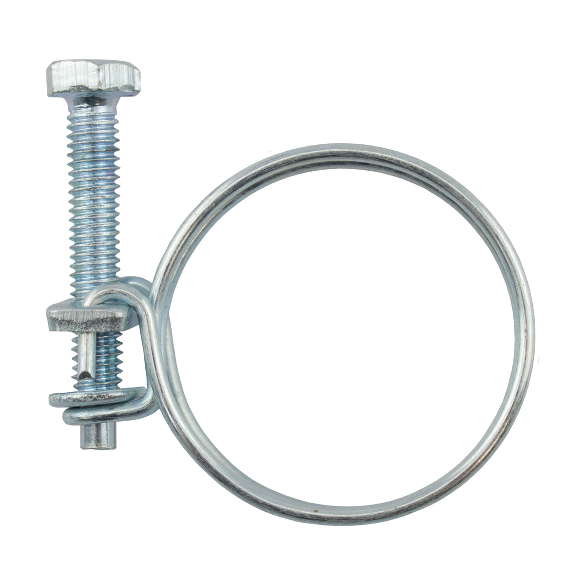 Double-Wire Hose Clamp 40–45mm for Corrugated Pond Hose