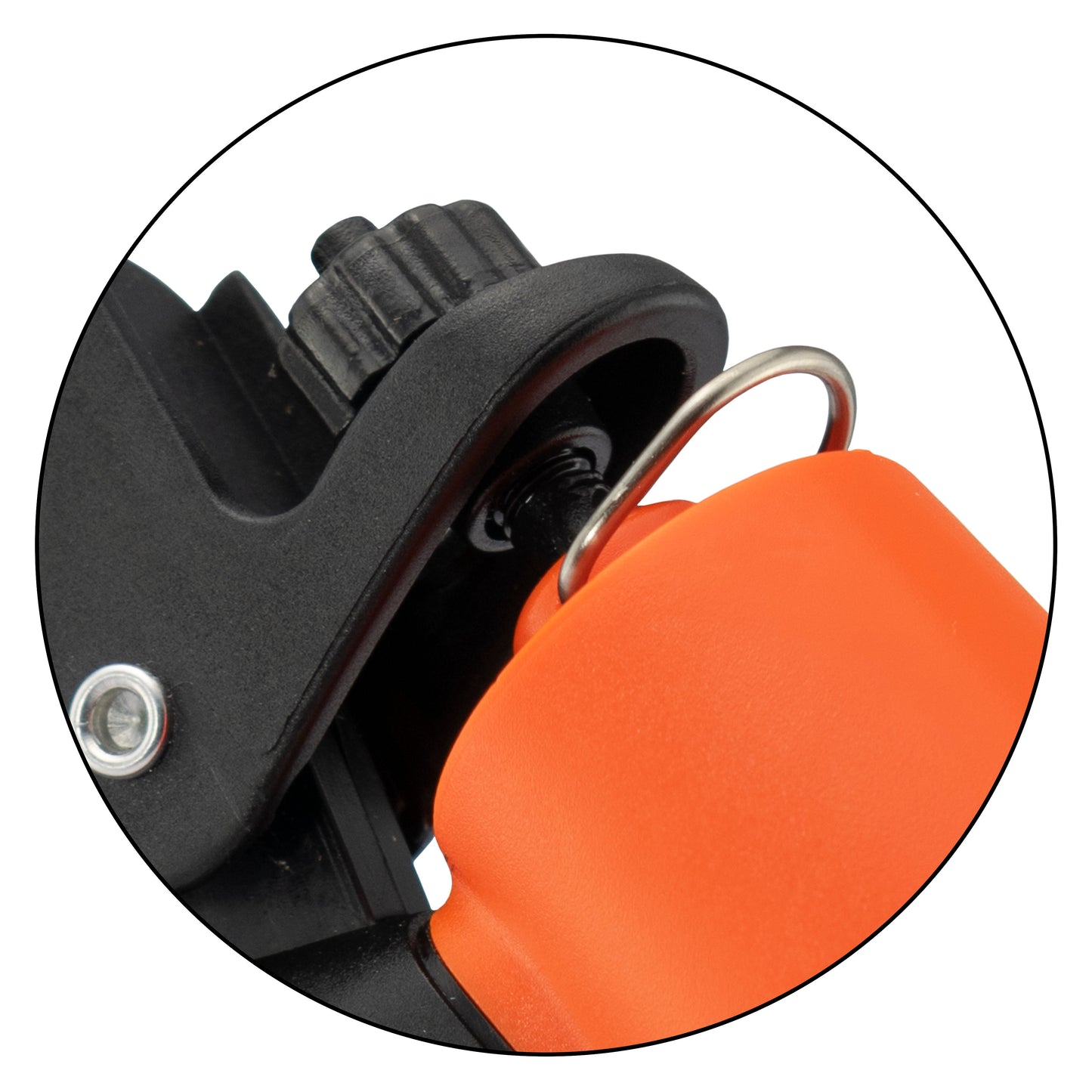 Hose Gun Water Sprayer 8-Pattern (Black/Orange)
