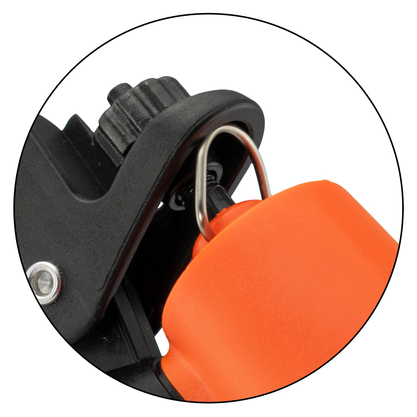 Hose Gun Water Sprayer 8-Pattern (Black/Orange)