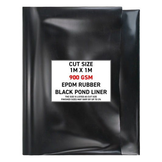900gsm Rubber Pond Liner EPDM 1m x 1m
