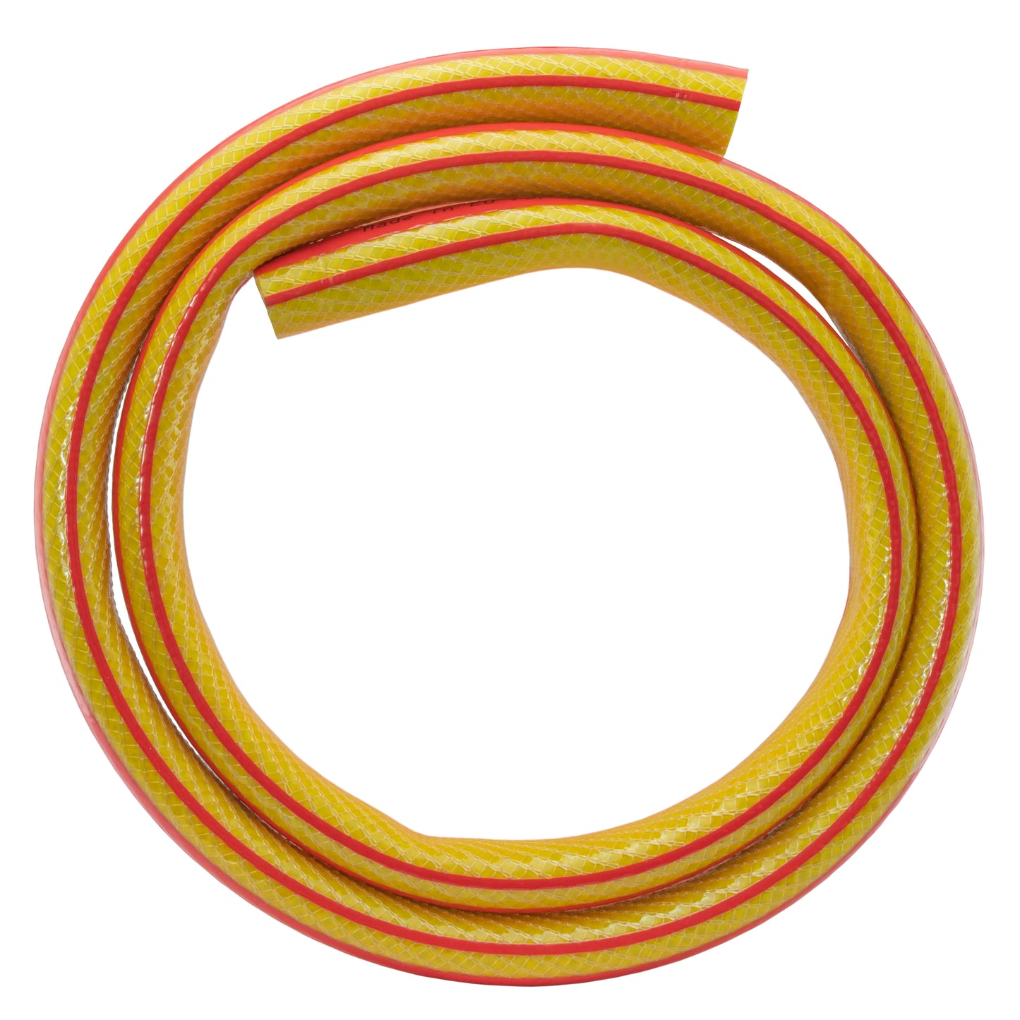 Premium Garden Hose Pipe with Brass Hose Connectors, Yellow