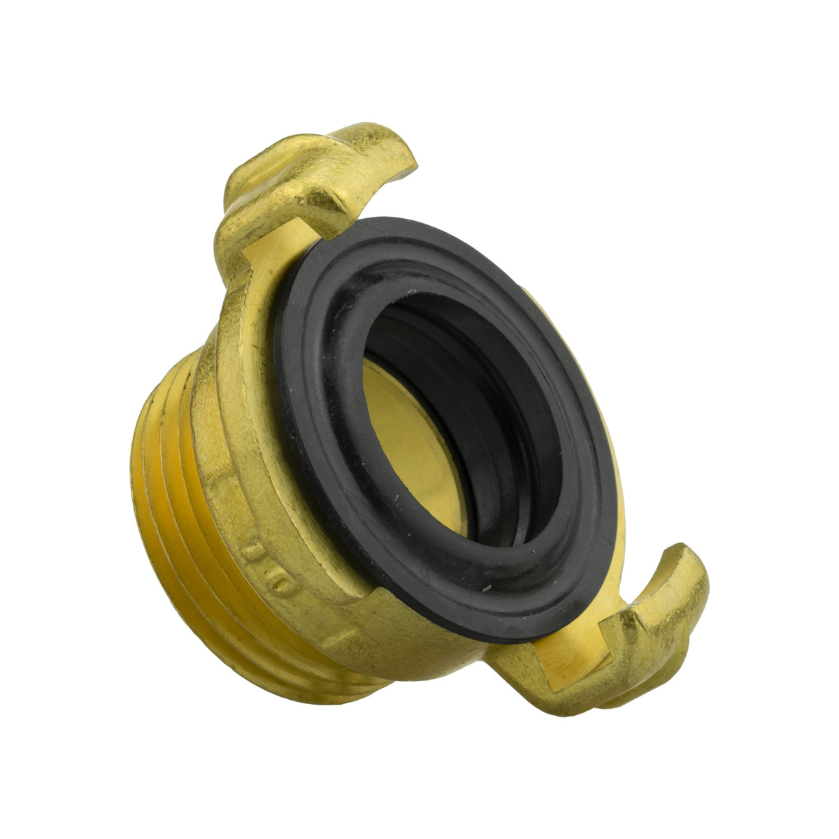 IBC S60X6 Extended Adapter & Lever Valve – Brass Claw Outlet