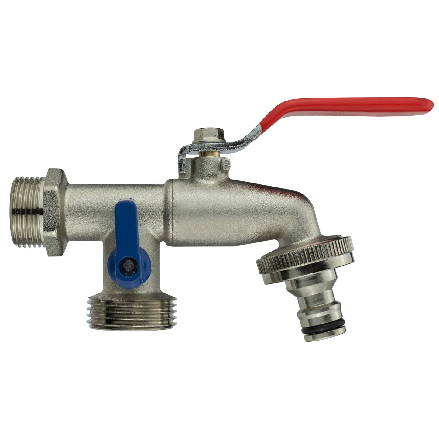 20mm MDPE Wall Flange with Double Lever Tap