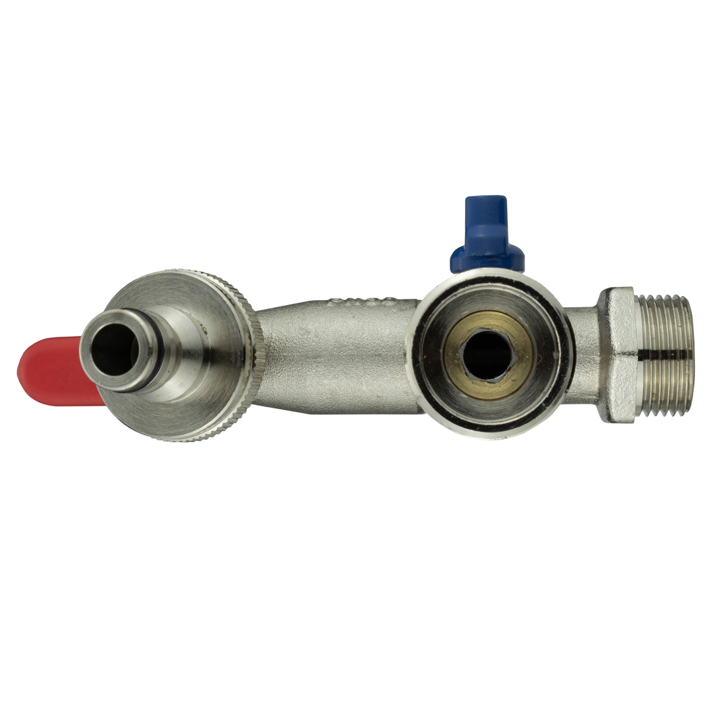 20mm MDPE Wall Flange with Double Lever Tap