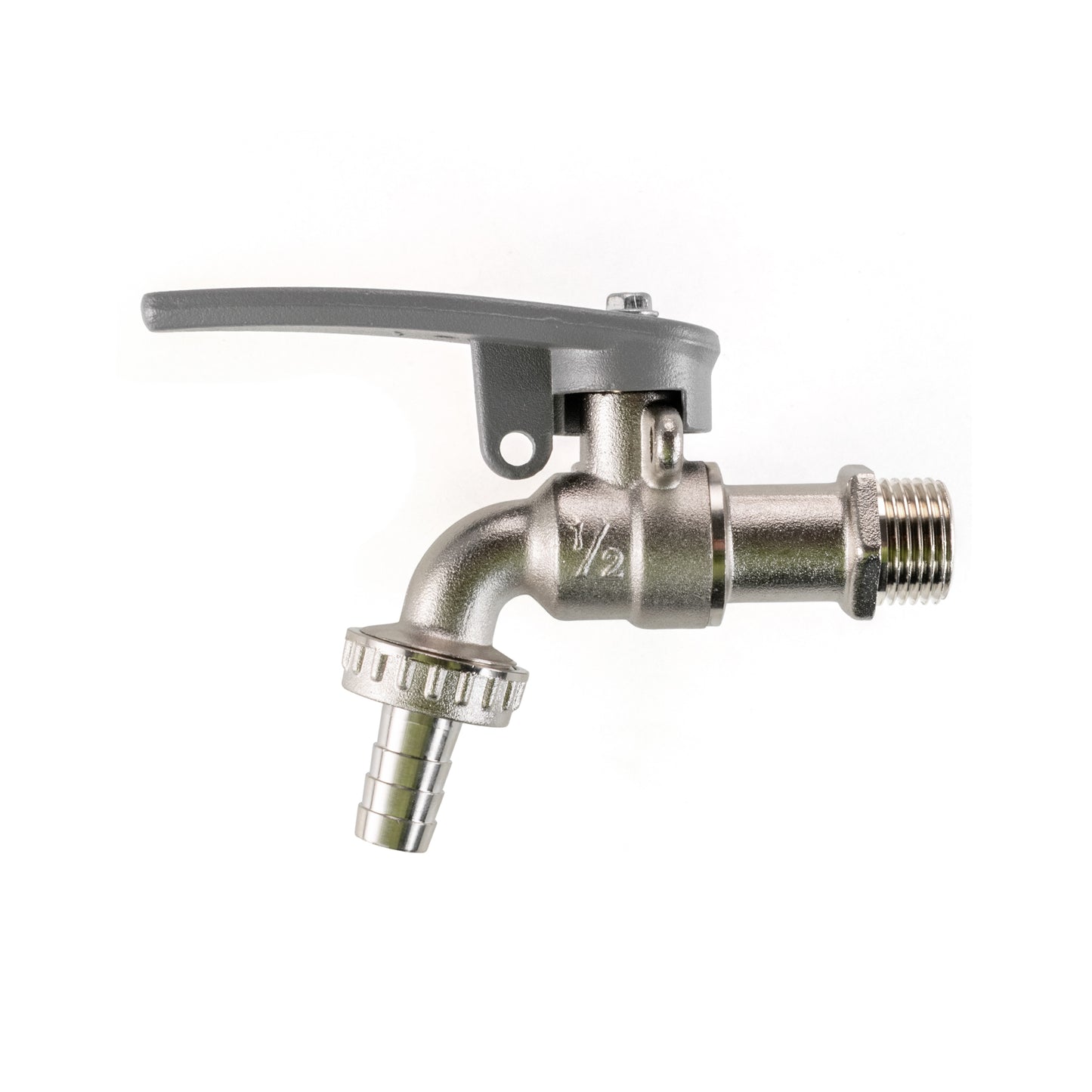 20mm MDPE Wall Flange with Barbed Side Lock Tap