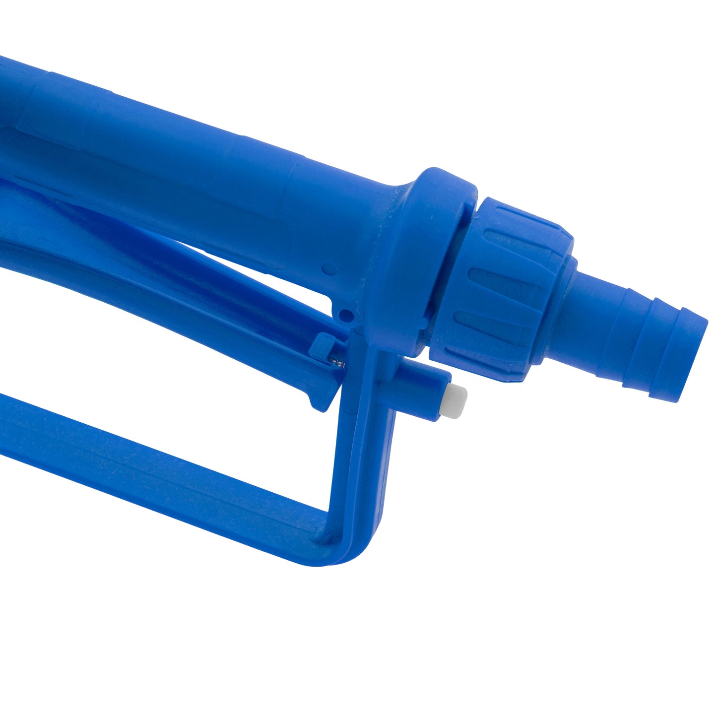 Fuel Nozzle Gun 3/4" Barb Inlet - Metal Outlet (Blue)
