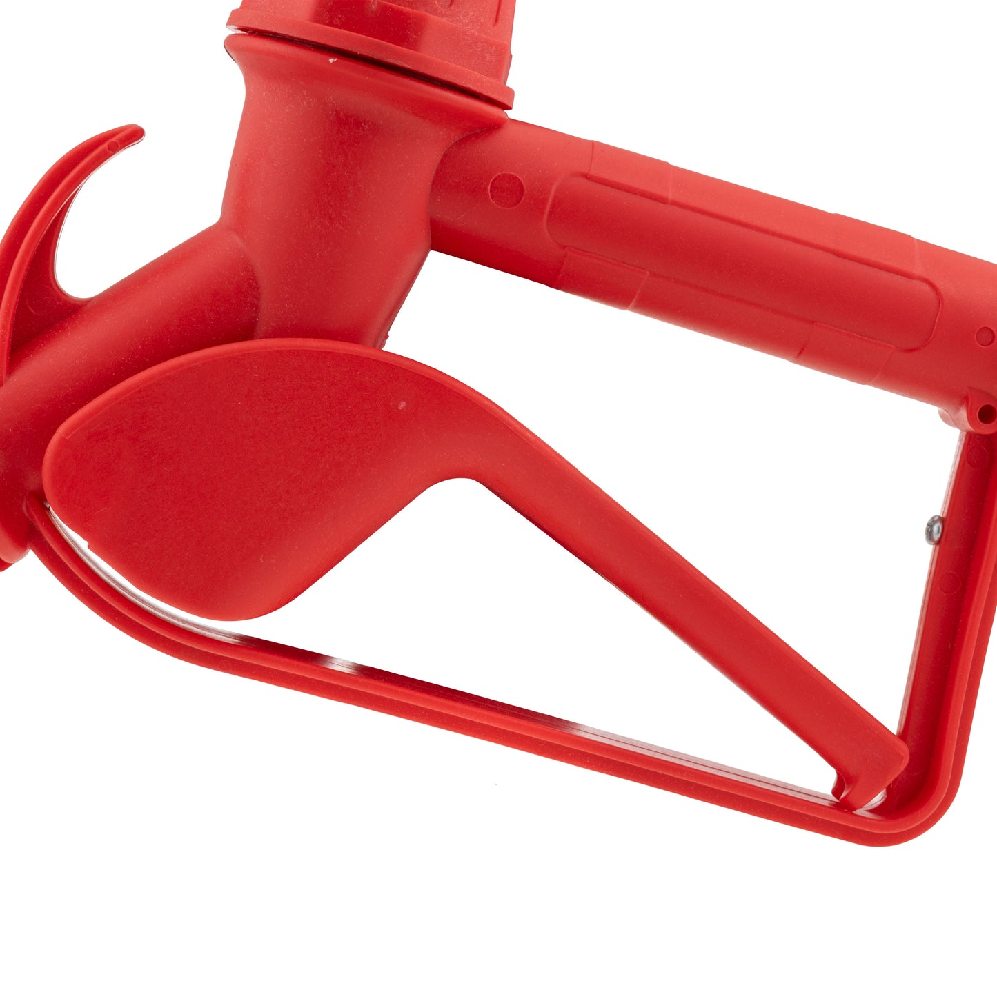 Fuel Nozzle Gun 3/4" Barb Inlet - Metal Outlet (Red)
