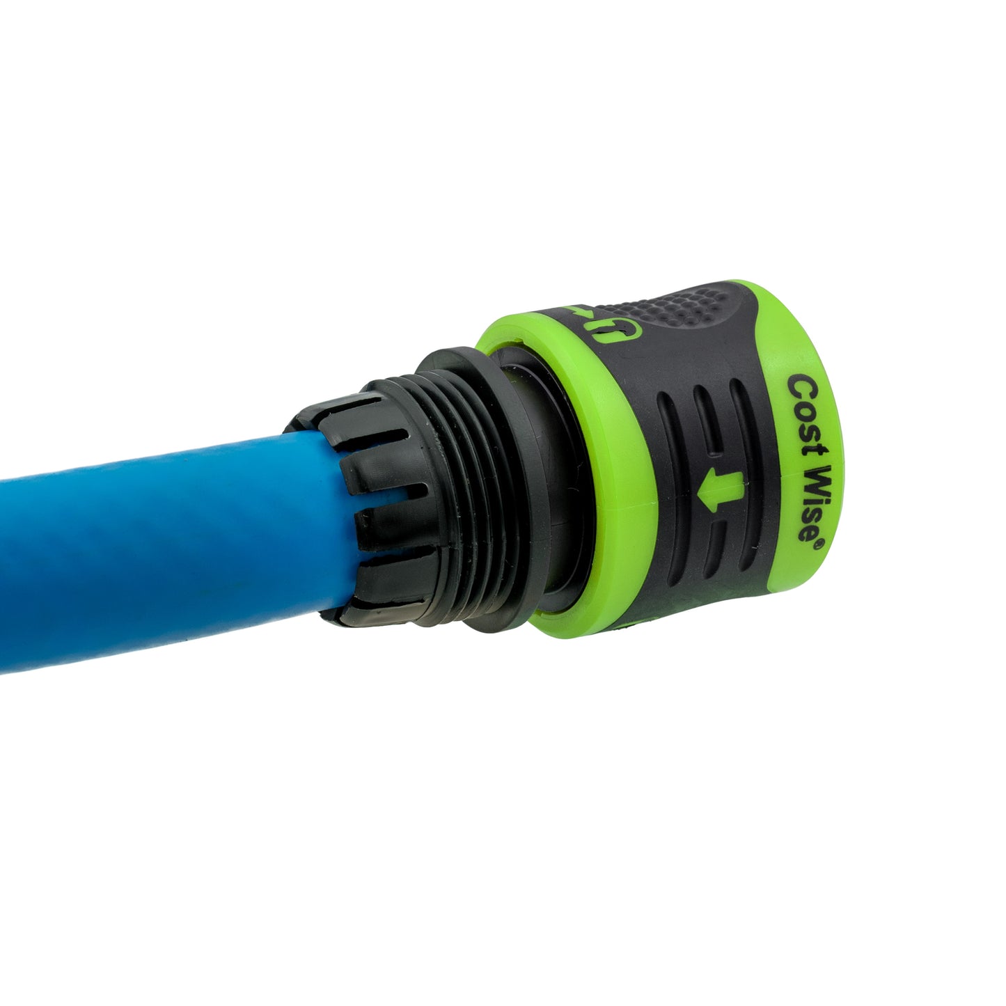 Click and Lock 1/2" Hose Connector , Green