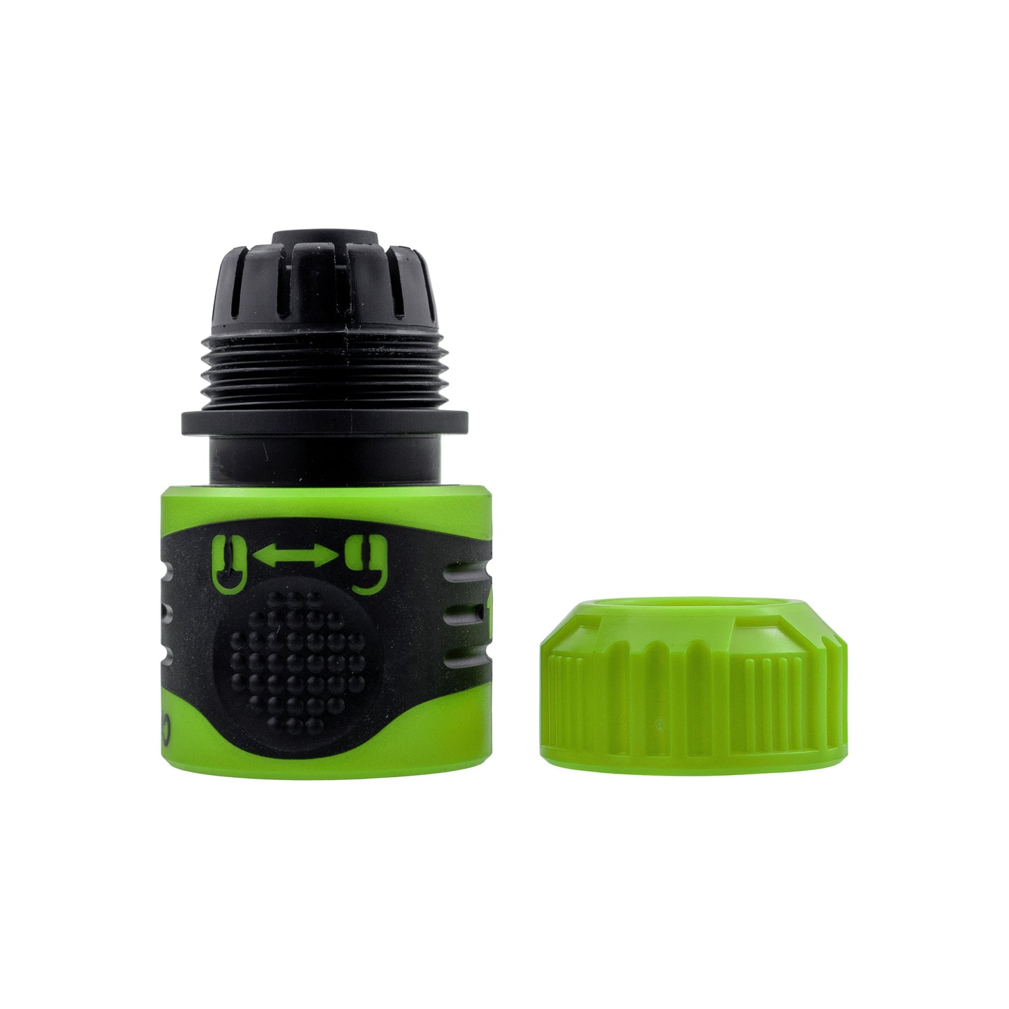 Click and Lock 1/2" Hose Connector , Green