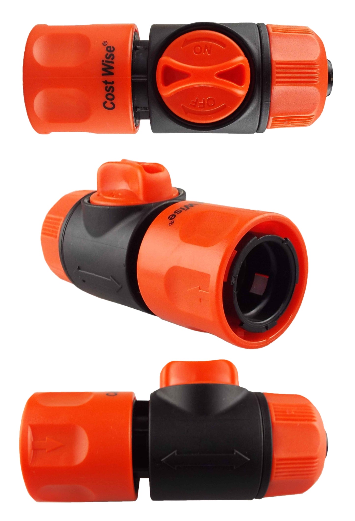 Hose Connector with Integrated Valve