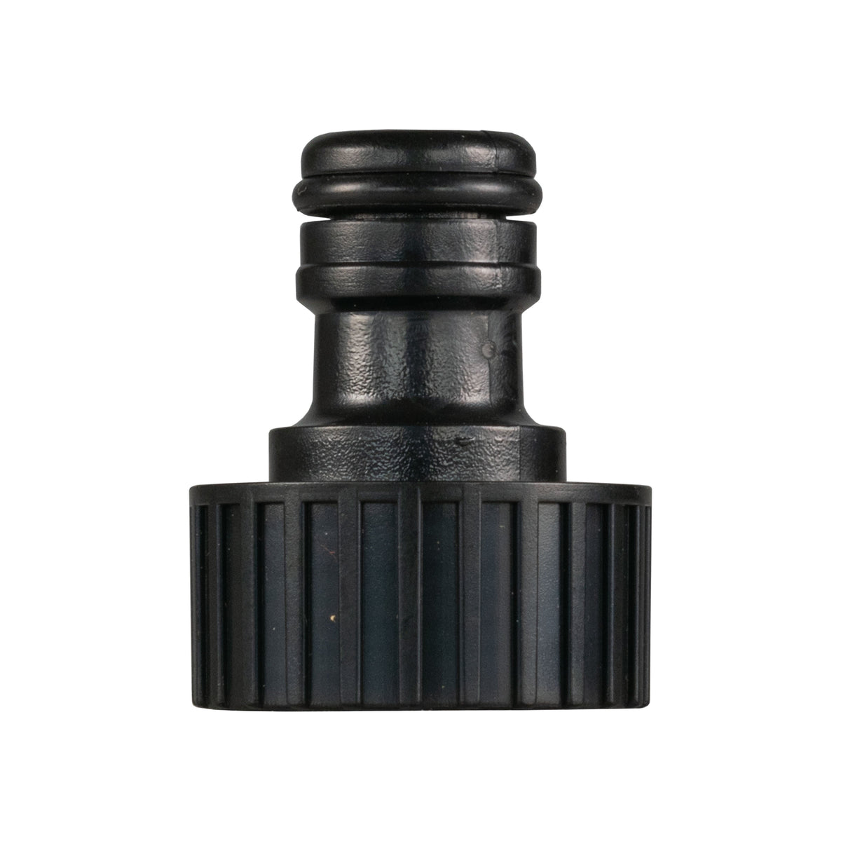 Red & Black 4-Piece Hose Connector Set with Adjustable Nozzle