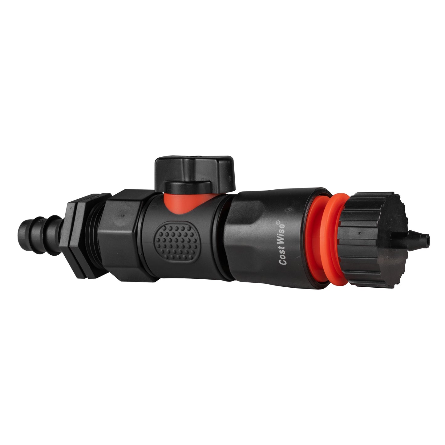 16mm Barbed Straight with Valve & Hose Connector 4mm Barb