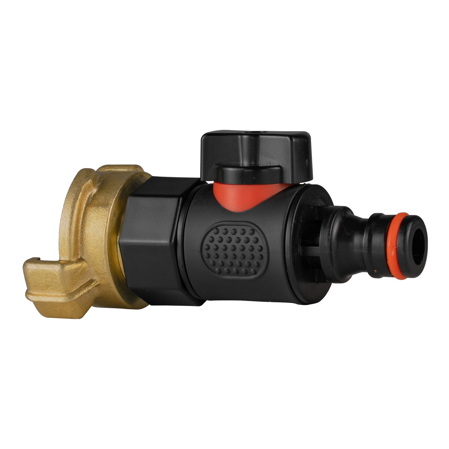Geka Type Connector with Quick Connect Male Valve