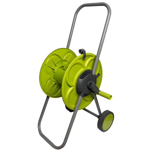 Hose Reel for 50m 1/2" Garden Hose Lime