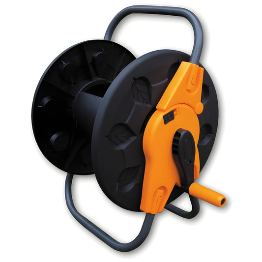 Hose Cart for 60m 1/2" Garden Hose Black/Orange