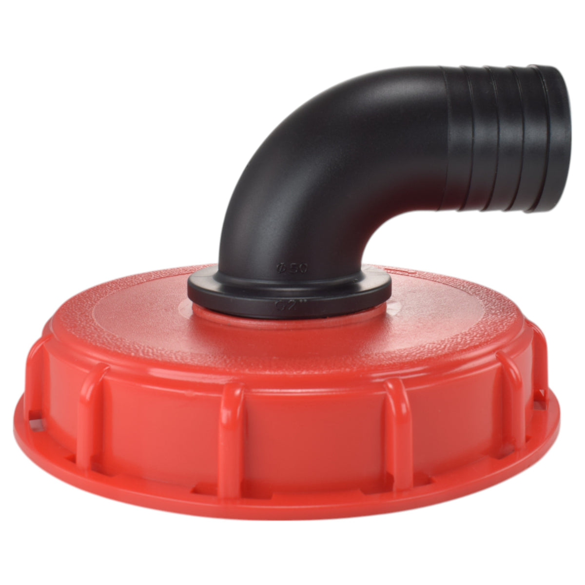 IBC 6″ Top Cap Kit with 50mm Barbed Elbow