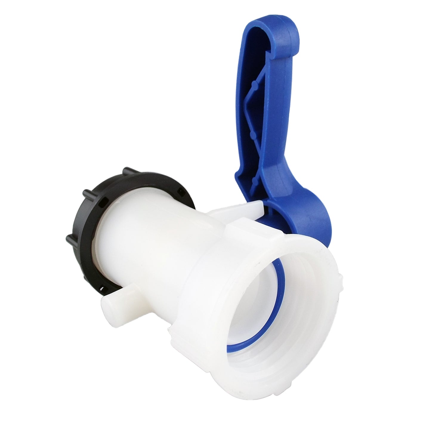 IBC 2" S60X6 Thread Valve with Solid Cap