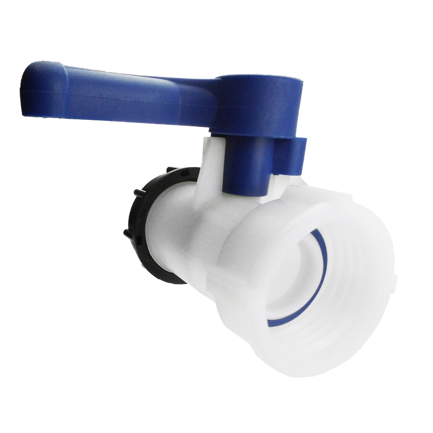 IBC 2" S60X6 Thread Valve with Solid Cap