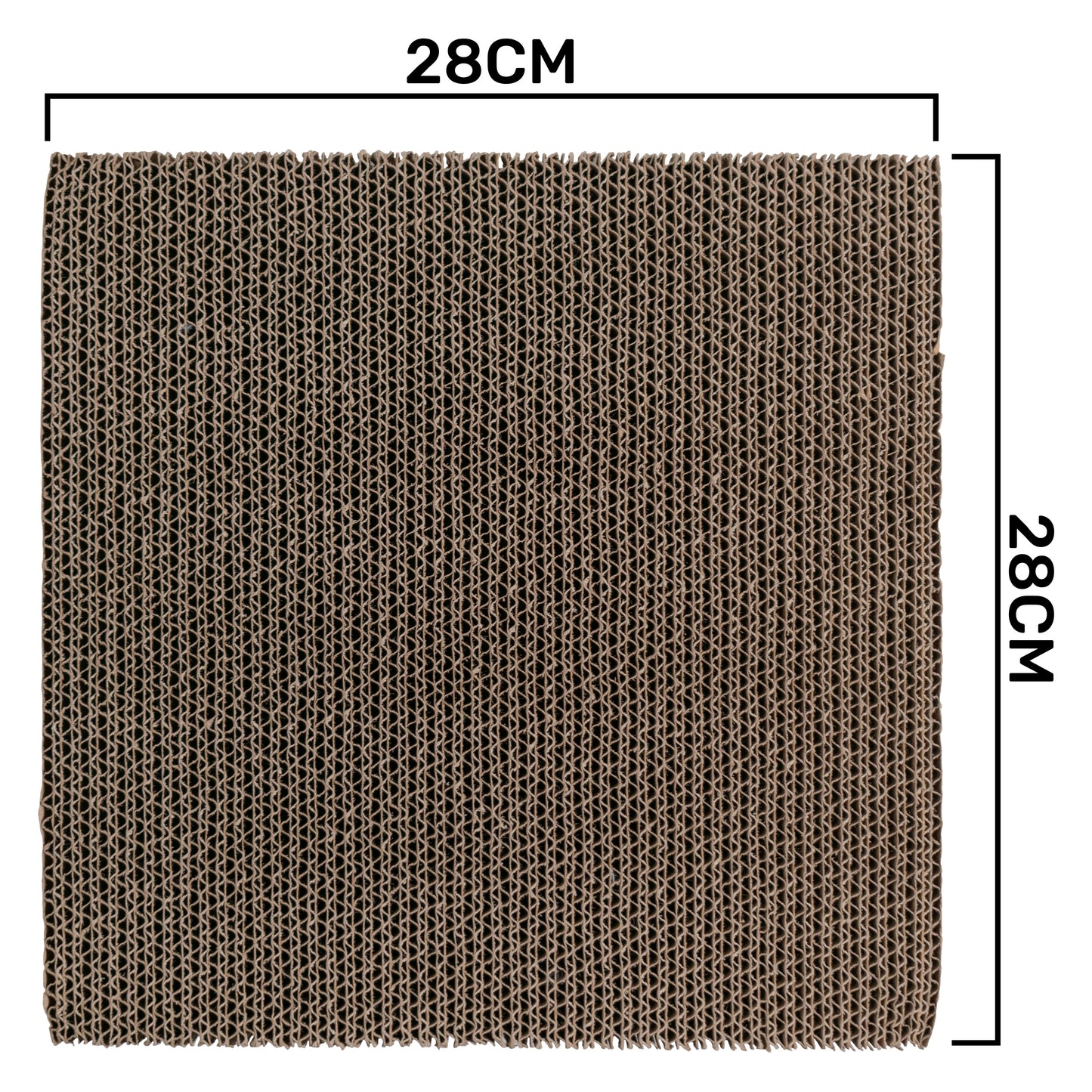 Cat Cardboard Claw Scratcher Pad (Pack of 2)