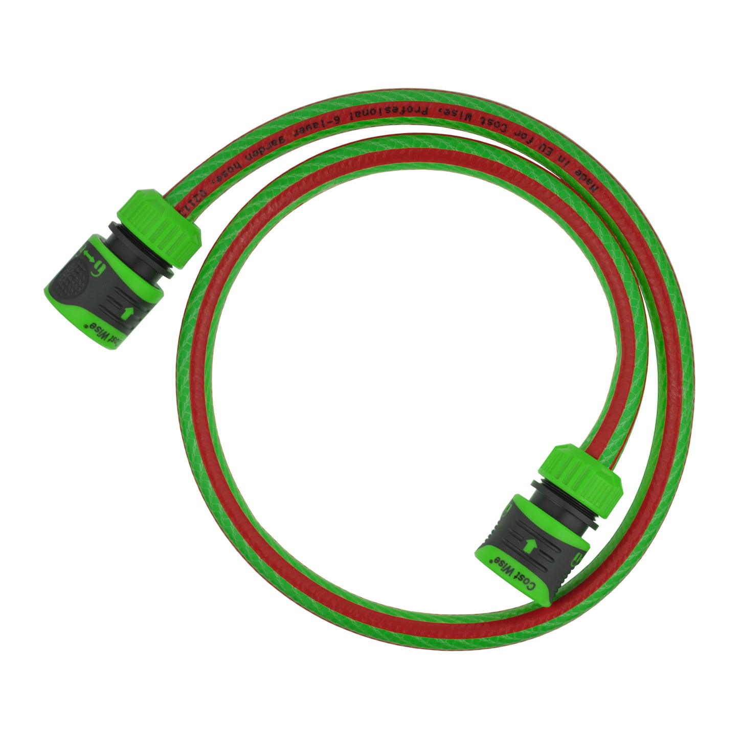 Premium Garden Hose with Click and Lock Hose Connectors
