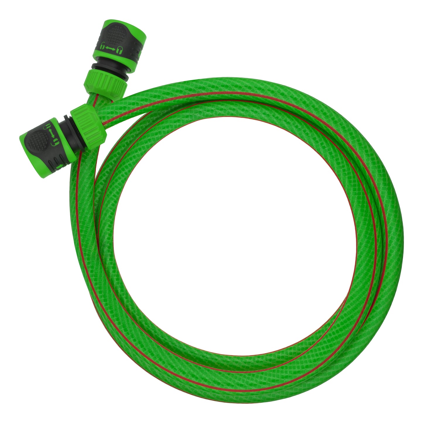 Premium Garden Hose with Click and Lock Hose Connectors