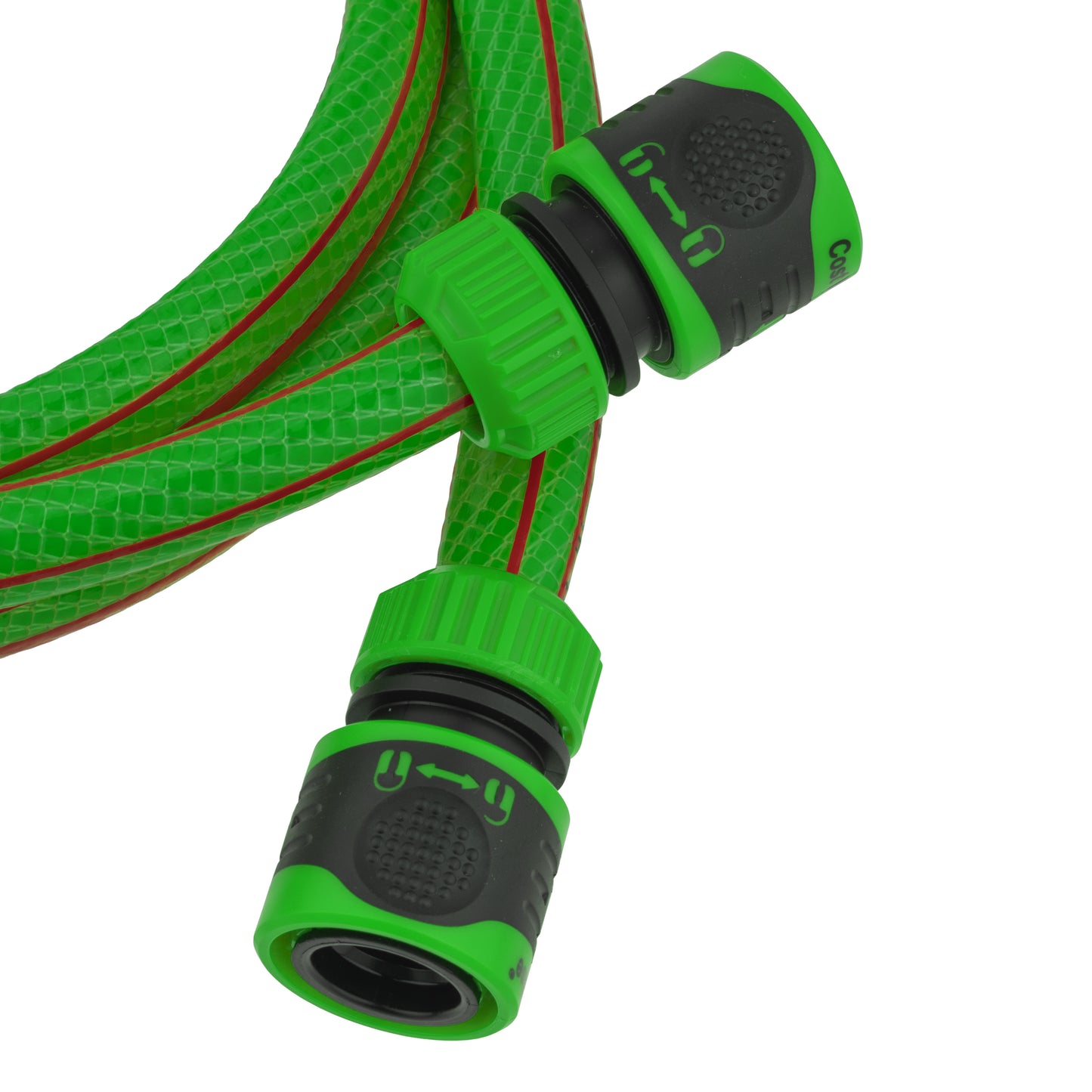 Premium Garden Hose with Click and Lock Hose Connectors