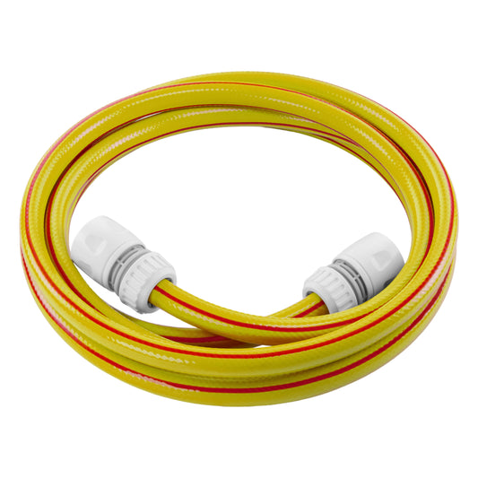 Premium Yellow 1/2" Garden Hosepipe with Connectors