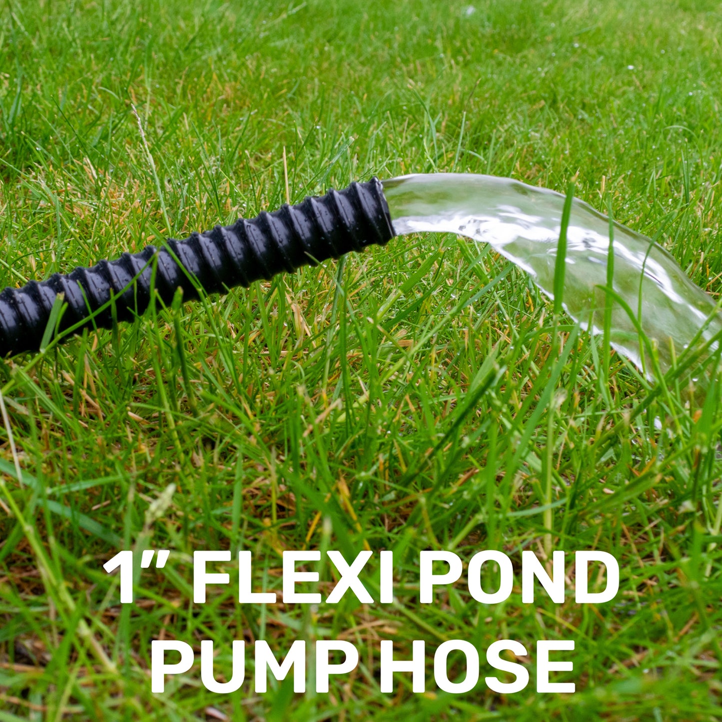 25mm Flexible Pond Hose Corrugated Koi Pipe Tube