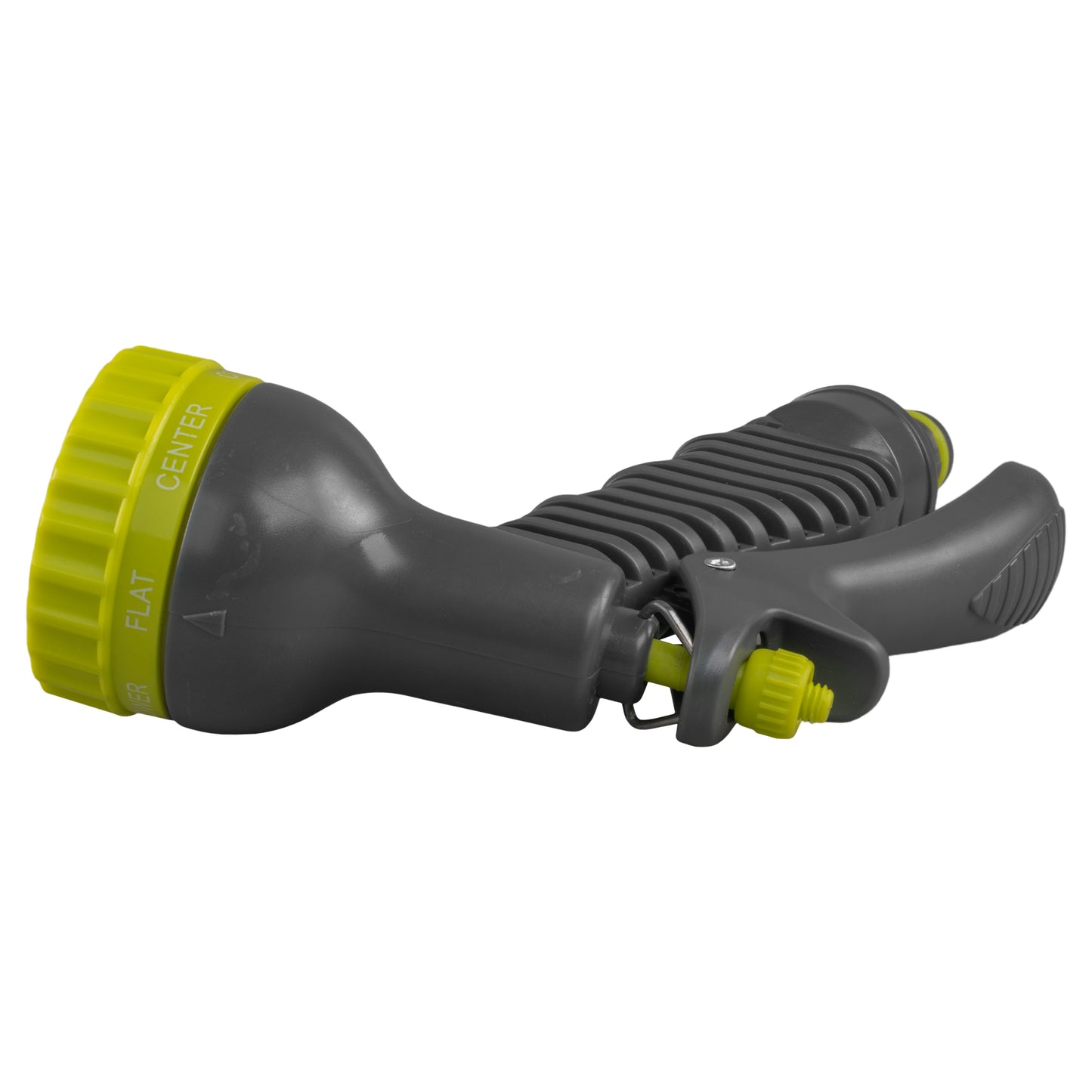 Hose Gun Water Sprayer 7-Pattern Adjustable (Lime/Grey)