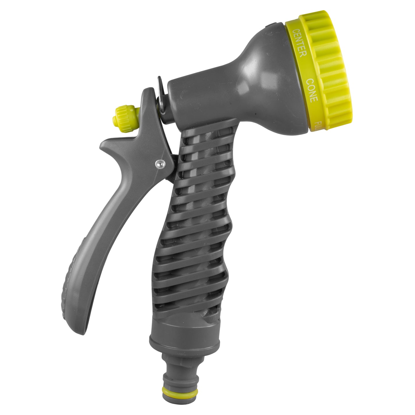 Hose Gun Water Sprayer 7-Pattern Adjustable (Lime/Grey)