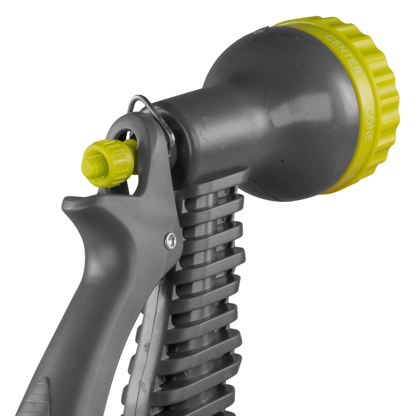 Hose Gun Water Sprayer 7-Pattern Adjustable (Lime/Grey)