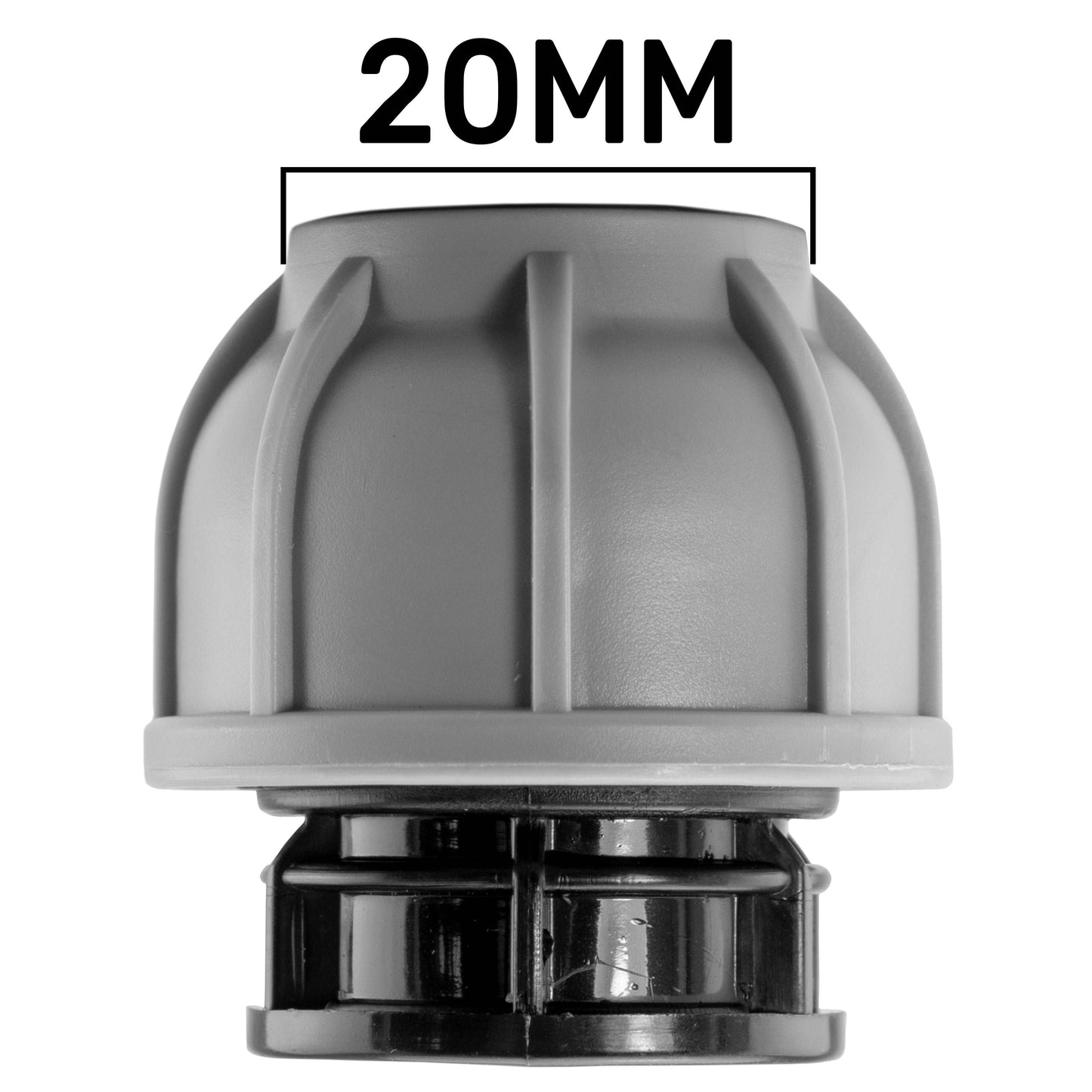 MDPE Pipe Stop End Cap Terminal Fittings