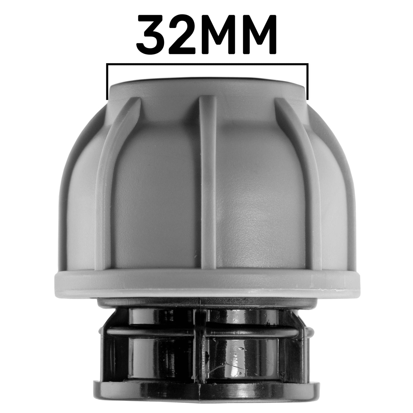 MDPE Pipe Stop End Cap Terminal Fittings