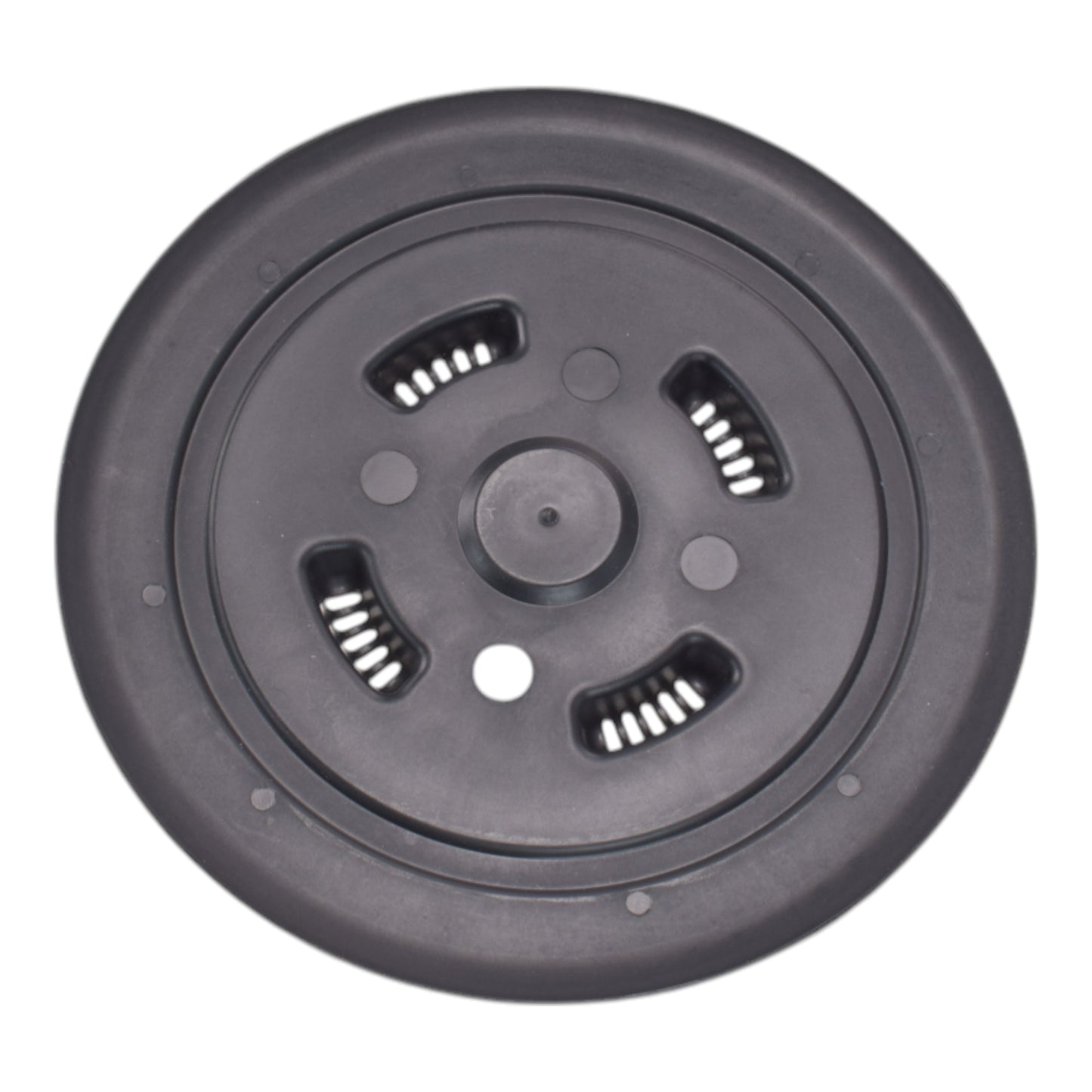 Mira Bowl Plant Pot with Insert and Drainage Hole, Grey