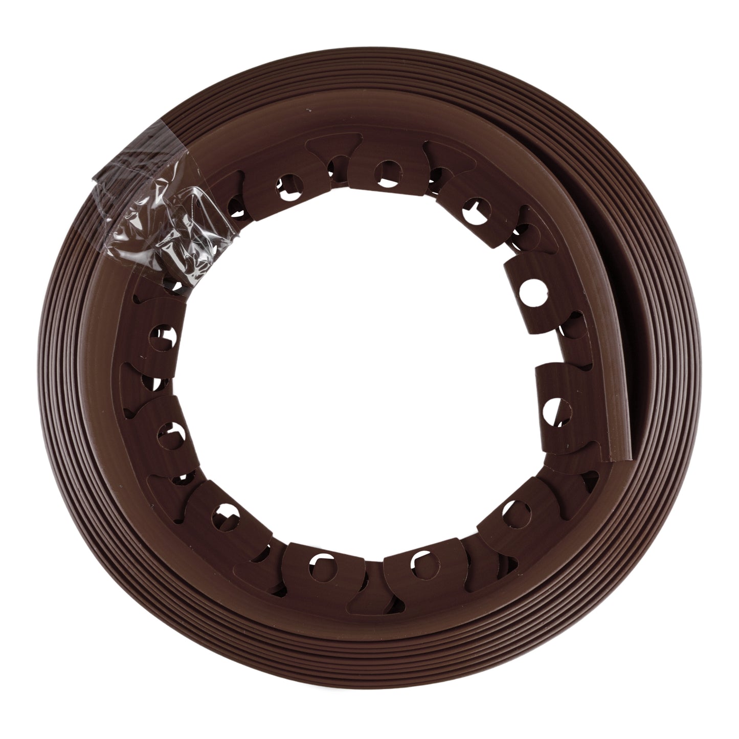 Lawn Border Set, 10 Metres Easy Border 60mm with Pegs (Brown)