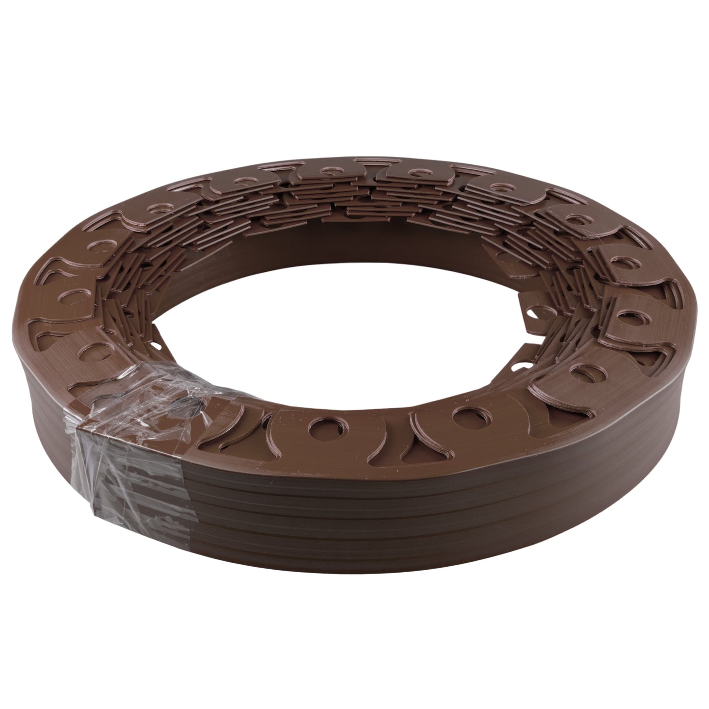 Lawn Border Set, 10 Metres Easy Border 60mm with Pegs (Brown)