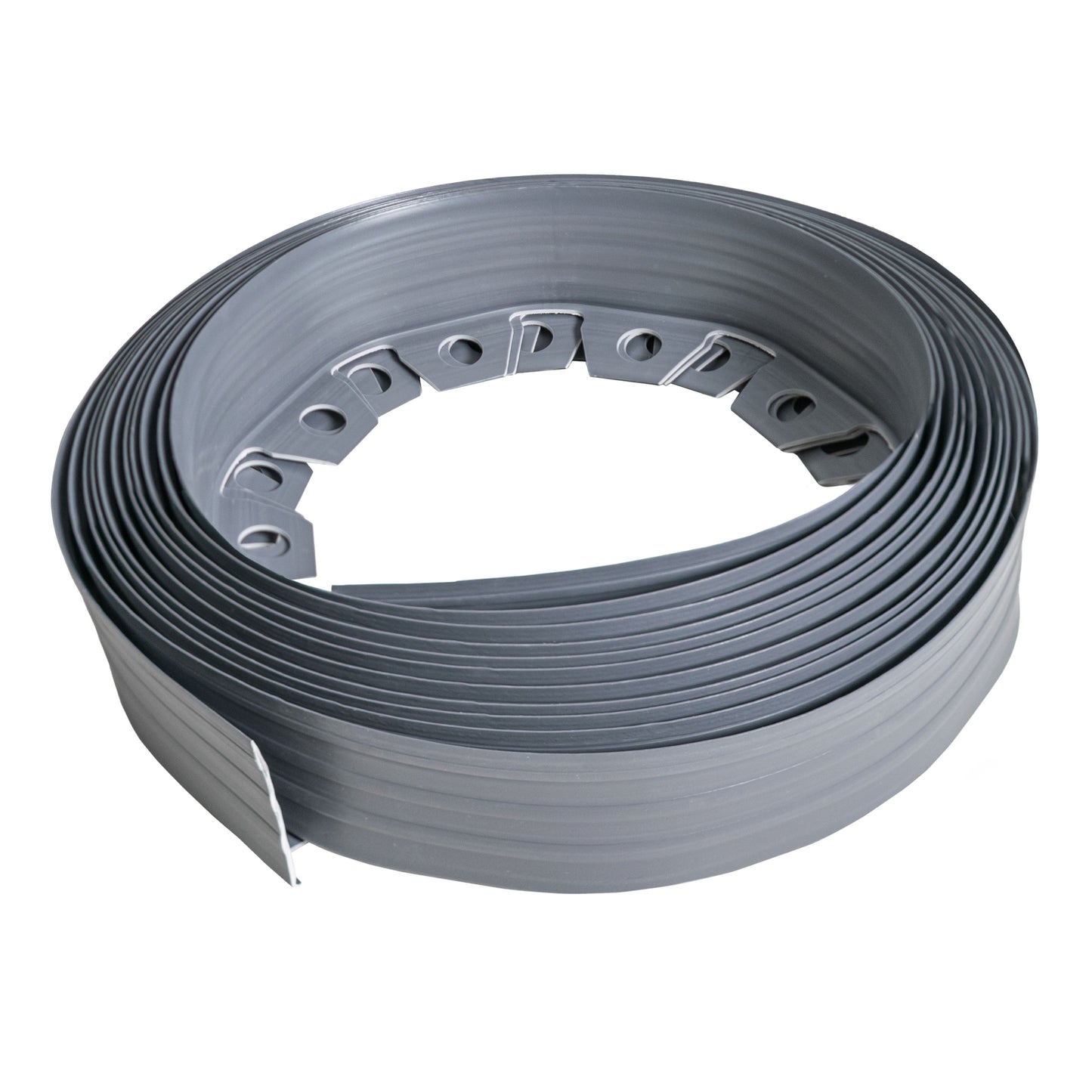 Lawn Border Set, 10 Metres Easy Border 60mm with Pegs (Grey)