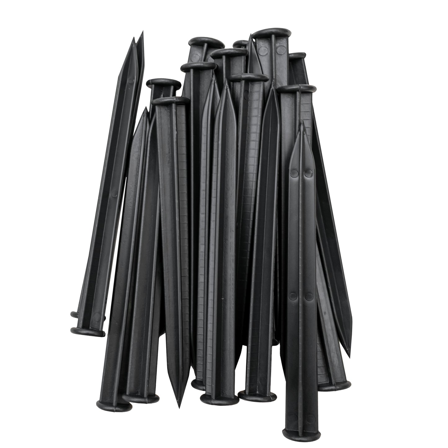 Lawn Border Set, 10 Metres Easy Border 60mm with Pegs (Grey)