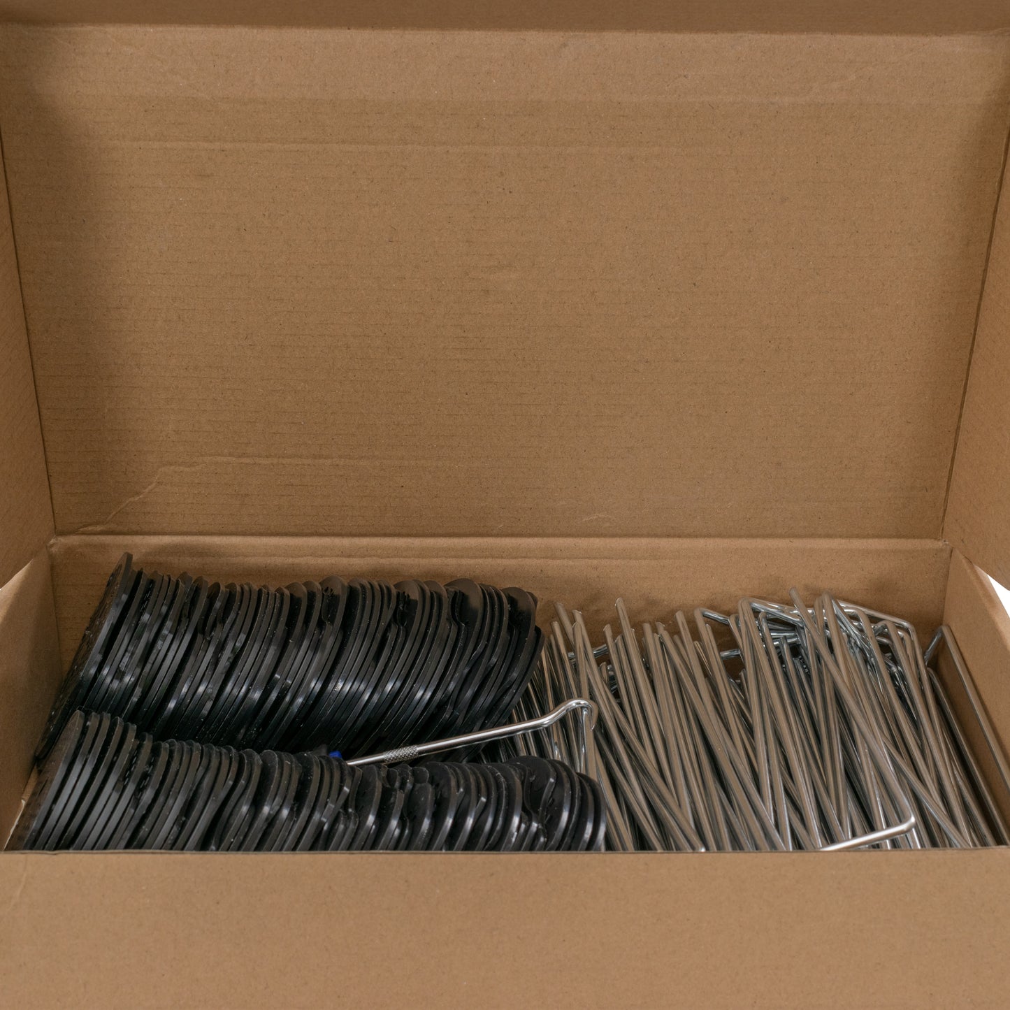 Metal Hold Down Pegs with Wooden Mallet Set